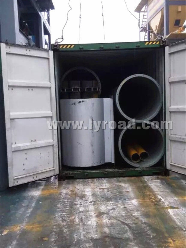 Two Sets of Asphalt Plants Shipped to Angola